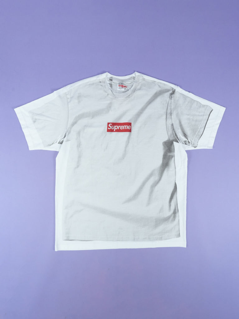 Supreme / MM6 Maison Margiela Box Logo Tee White