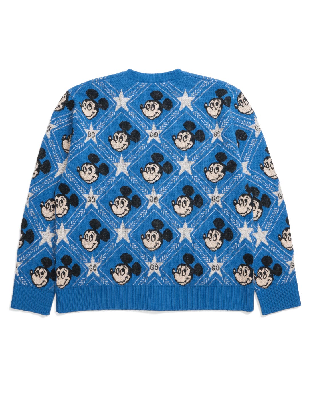 Gucci / Disney Mickey Jacquard Cardigan Blue