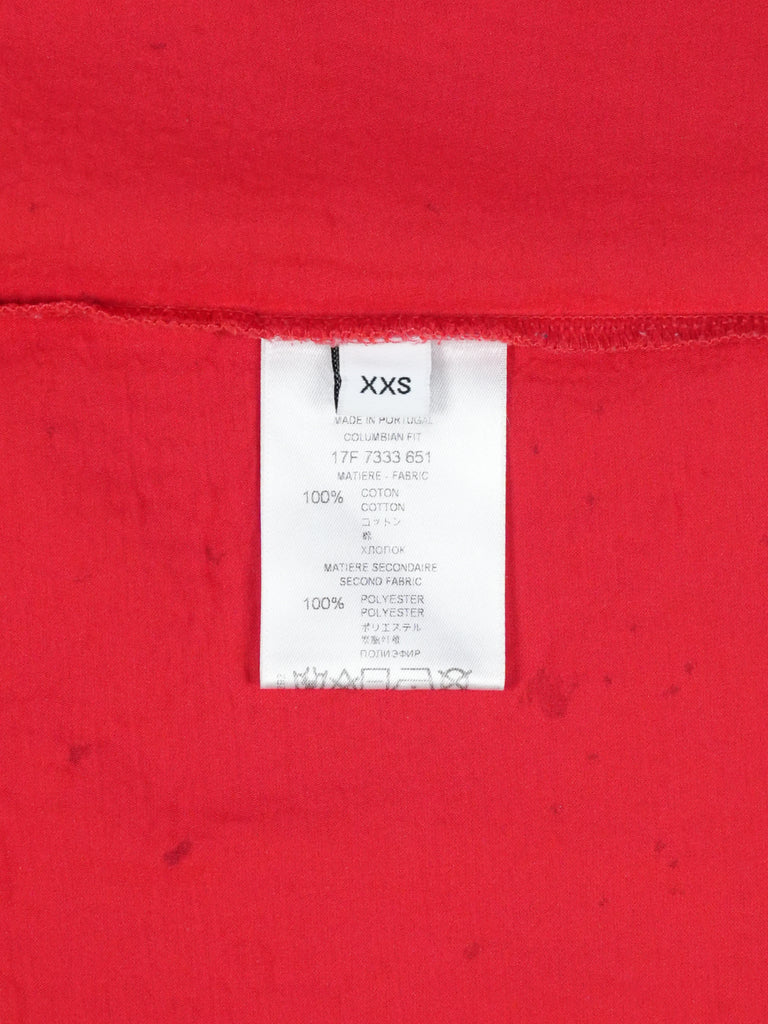 Givenchy Distressed T-Shirt Red