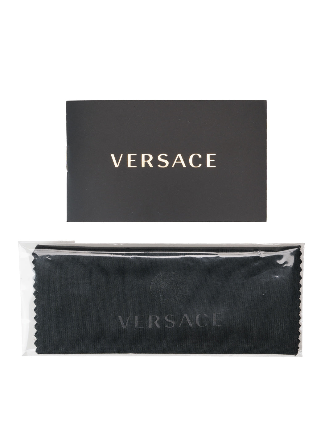 Versace Eyeglass Frames 3354	Black/Gold