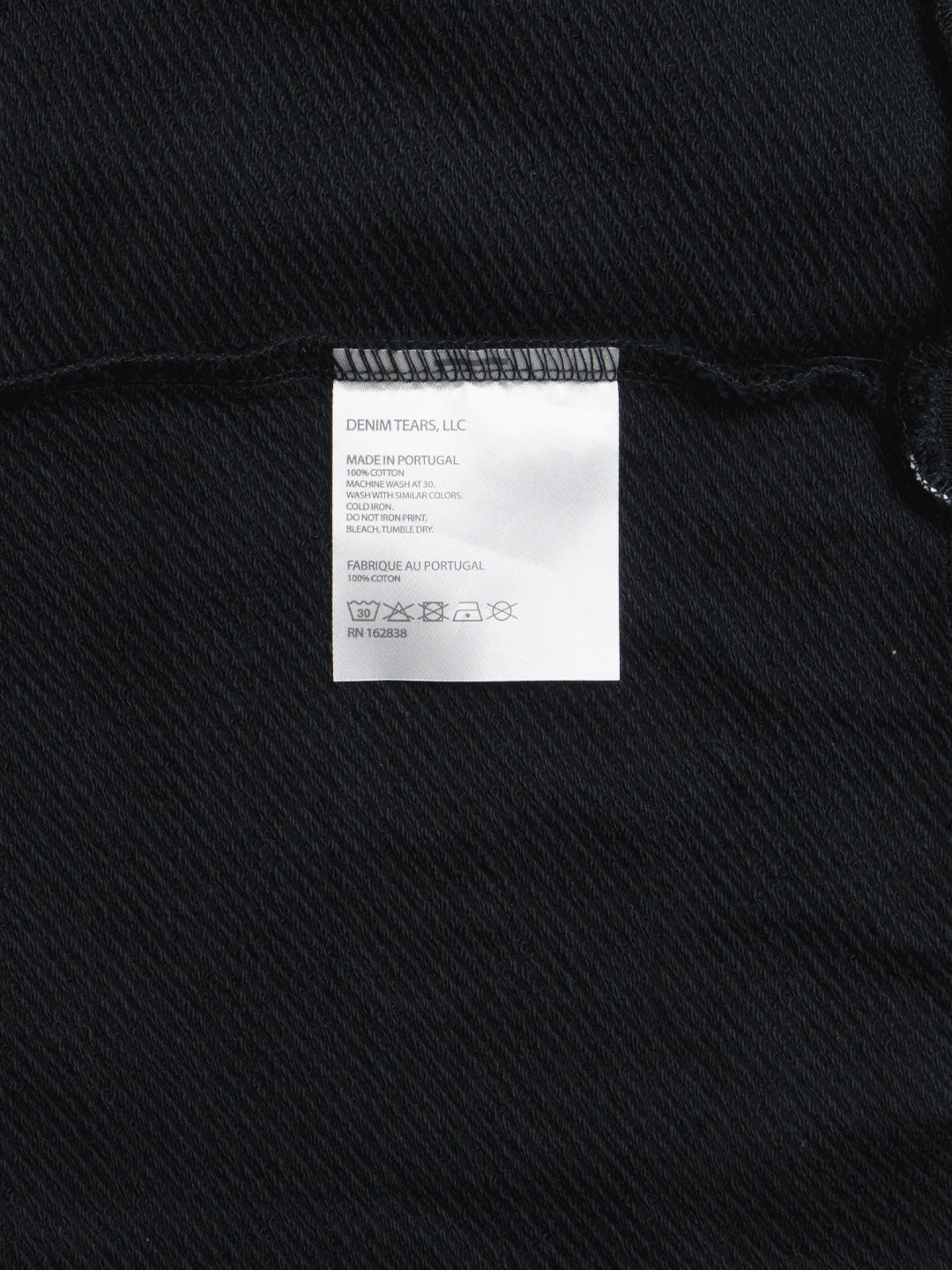 Denim Tears The Cotton Wreath Sweatshirt Black