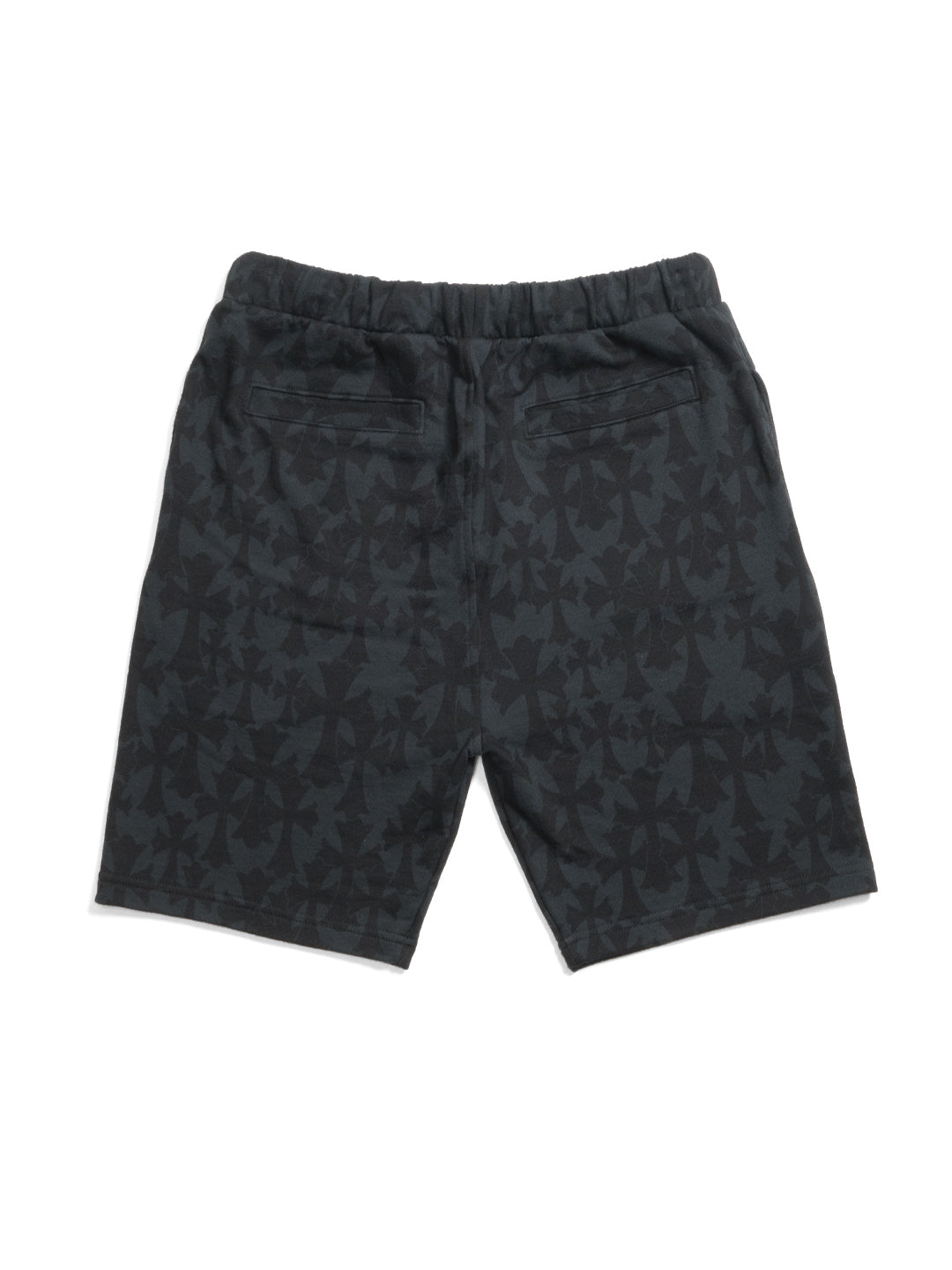 Chrome Hearts Cemetery Print Shorts Black