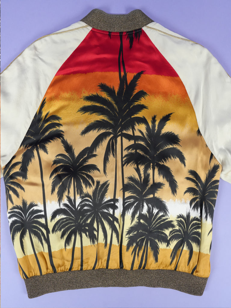 Saint Laurent Paris Palm Tree Souvenir Jacket Multi