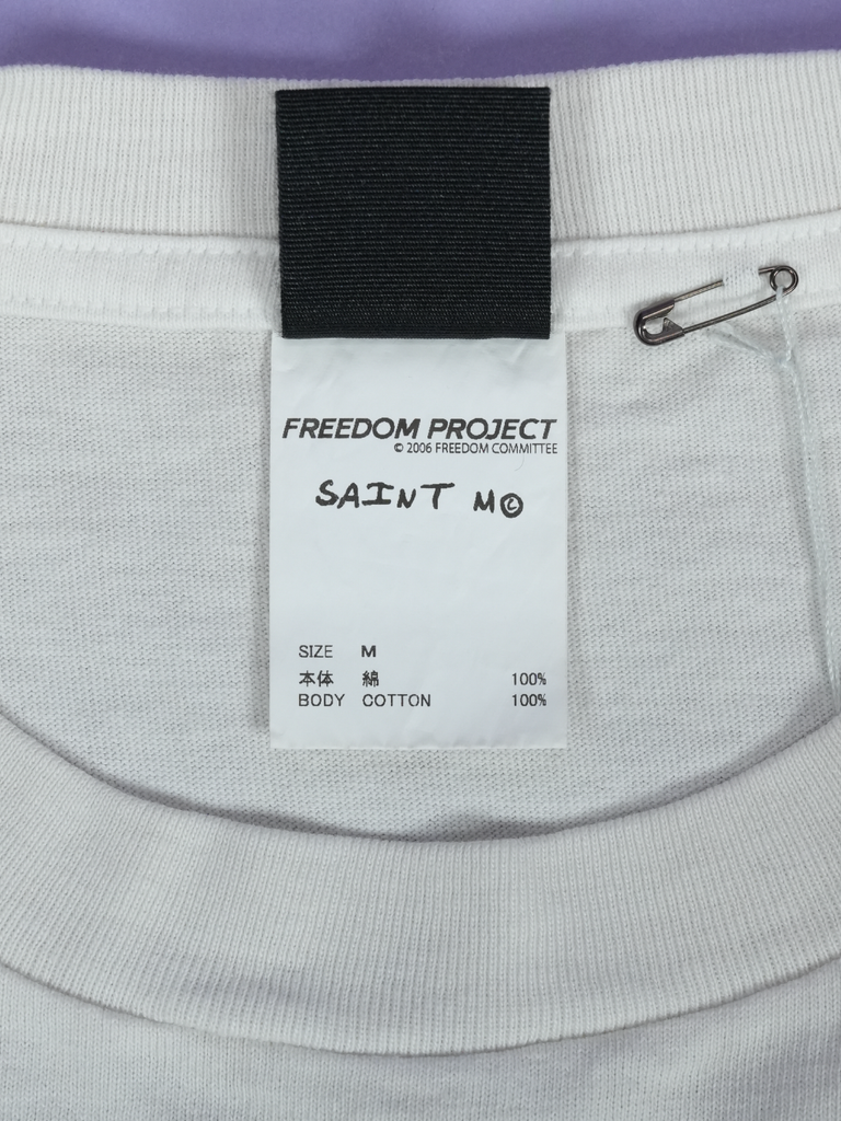 Saint Mxxxxxx Freedom T-Shirt White