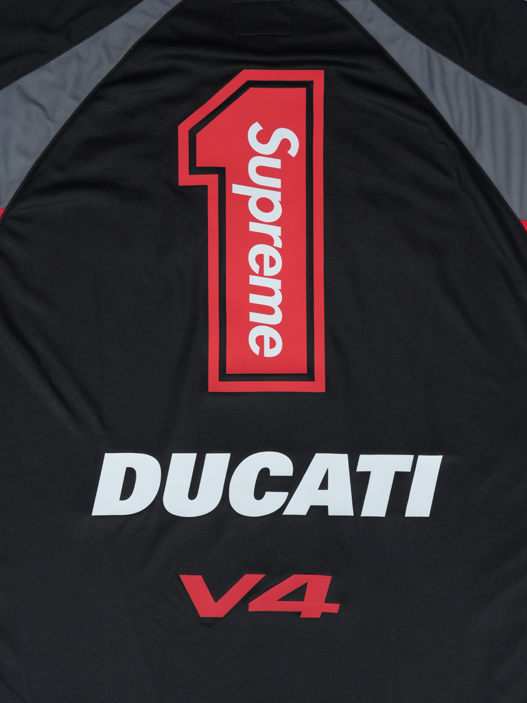 Supreme / Ducati Soccer Jersey Black