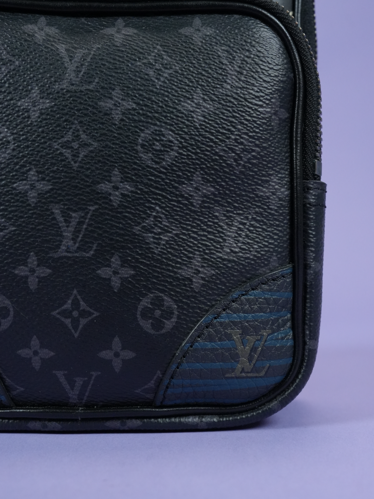 Louis Vuitton Amazone Sling Monogram Eclipse Patchwork