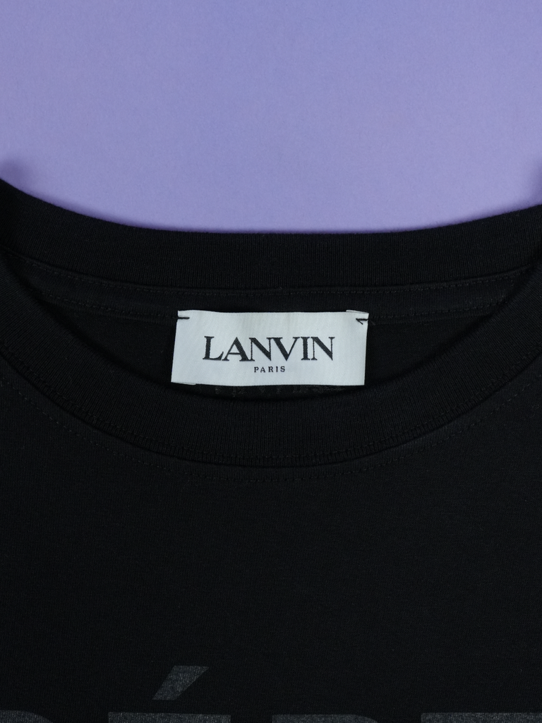 Gallery Dept. / Lanvin Printed T-Shirt In French Black