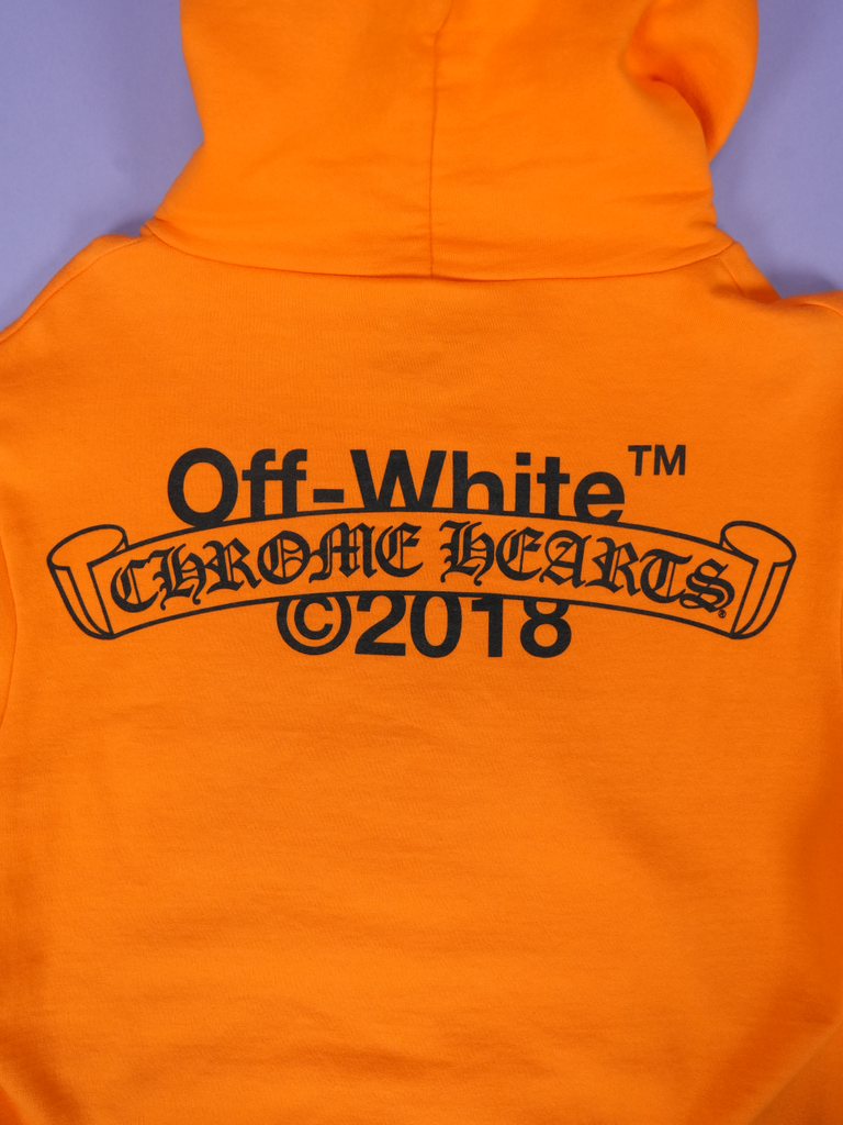 Chrome Hearts / Off-White 2018 Hoodie Orange