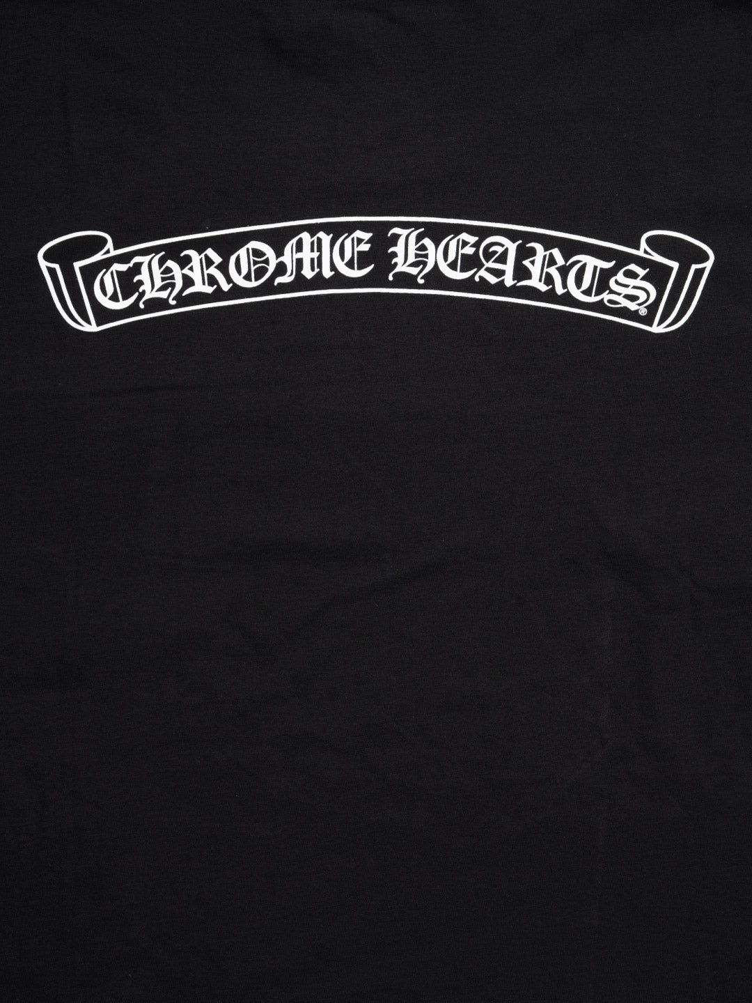 Chrome Hearts Scroll Logo T-Shirt Black