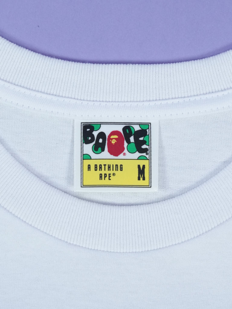 Bape City Tee Japan Big Ape Head White