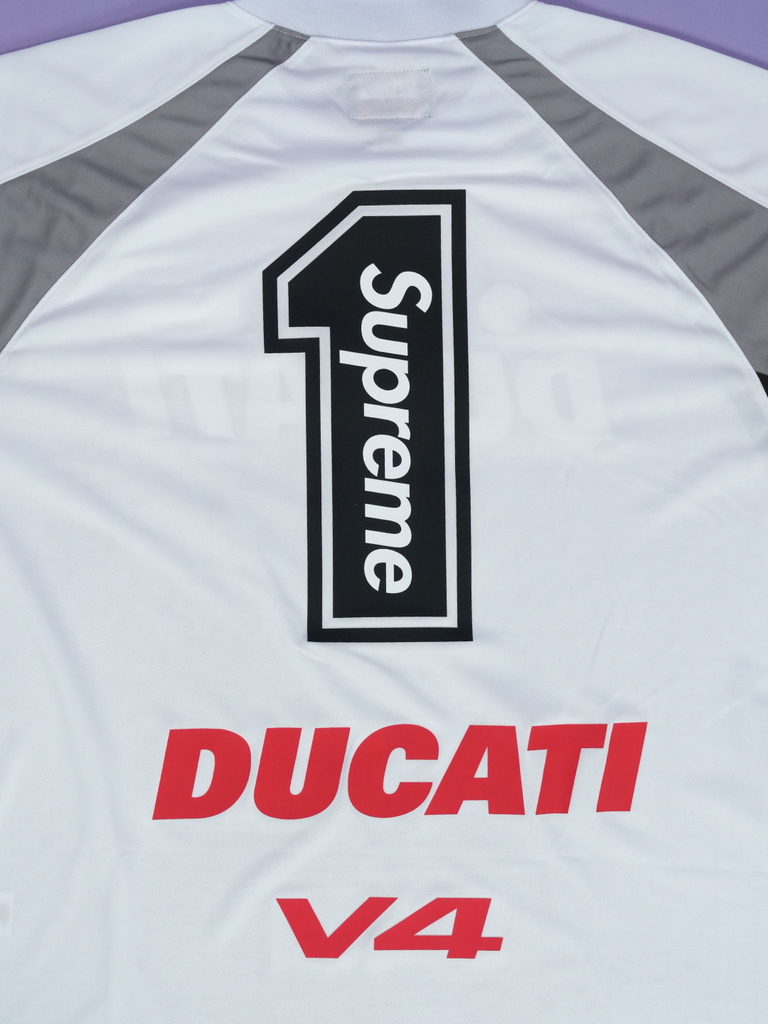 Supreme / Ducati Soccer Jersey White