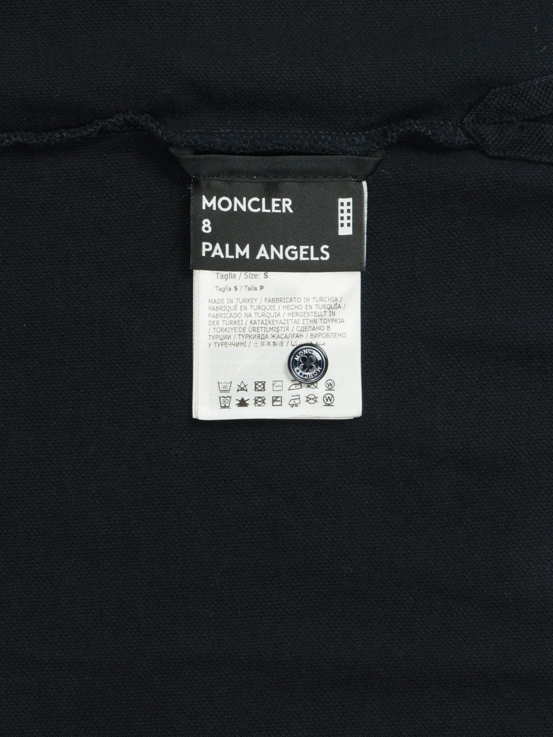 Moncler / Palm Angels Logo Polo Shirt Navy