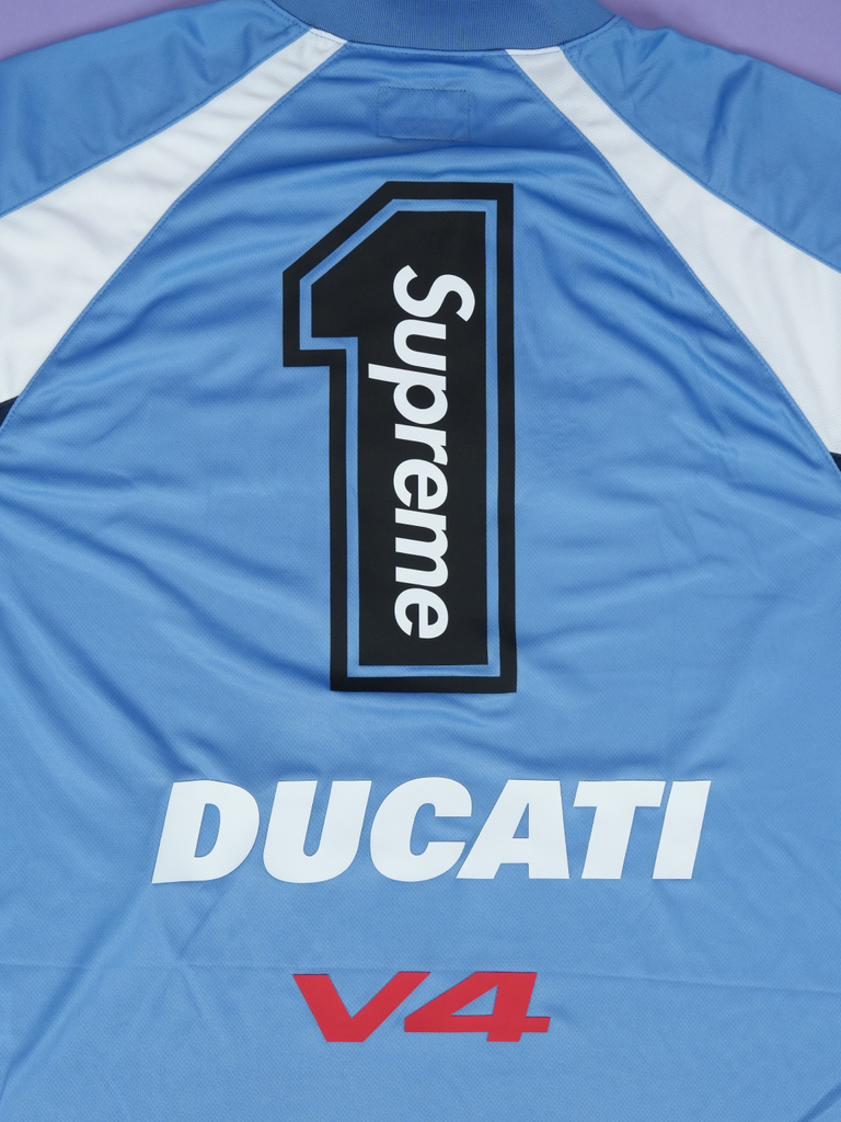 Supreme / Ducati Soccer Jersey Blue