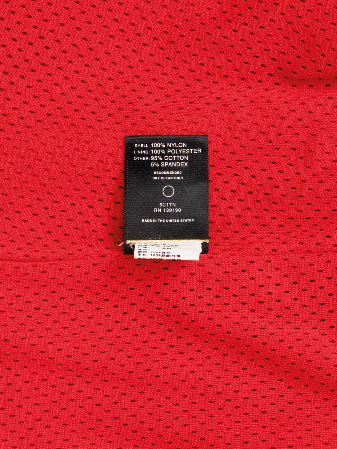 Half-Zip Coaches Jacket Red