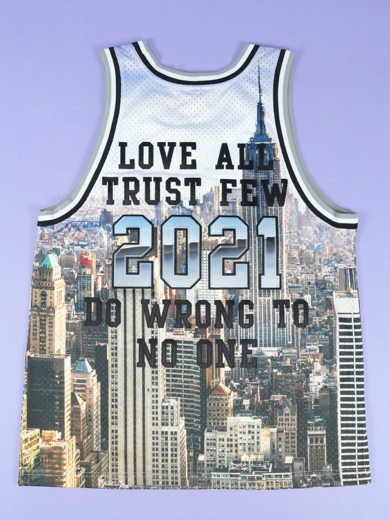 Supreme / Mitchell & Ness Basketball Jersey Skyline