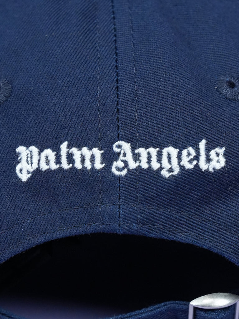 Palm Angels Logo Cap Navy