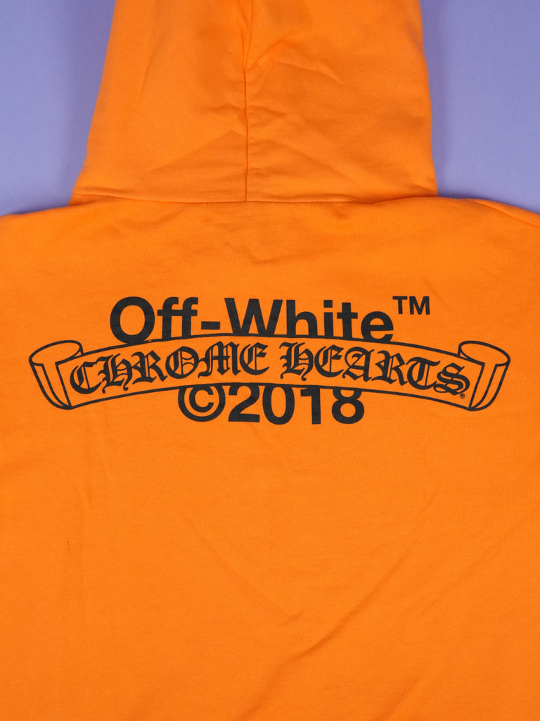 Chrome Hearts / Off-White 2018 Hoodie Orange