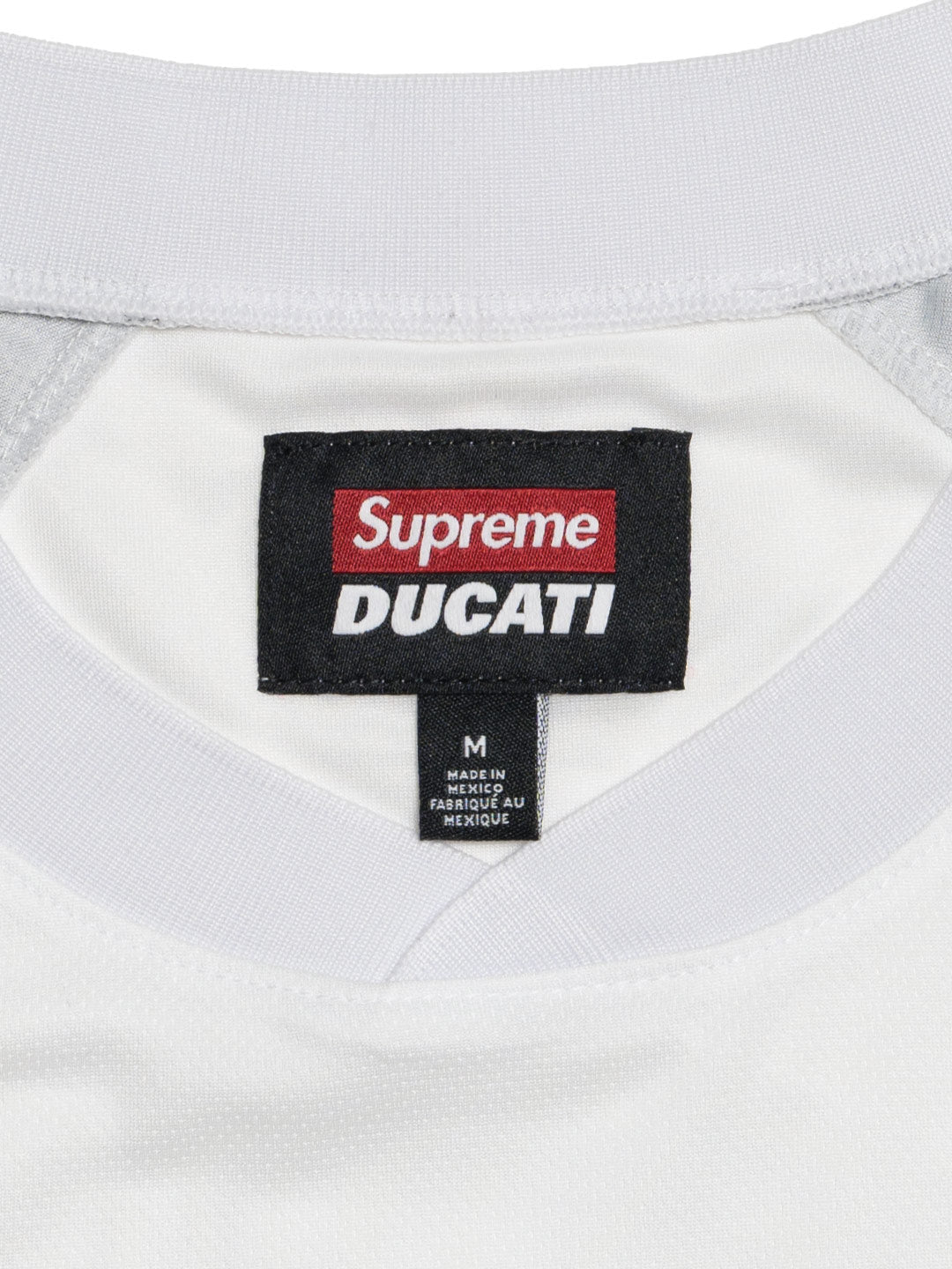 Supreme / Ducati Soccer Jersey White – YFIFTEEN