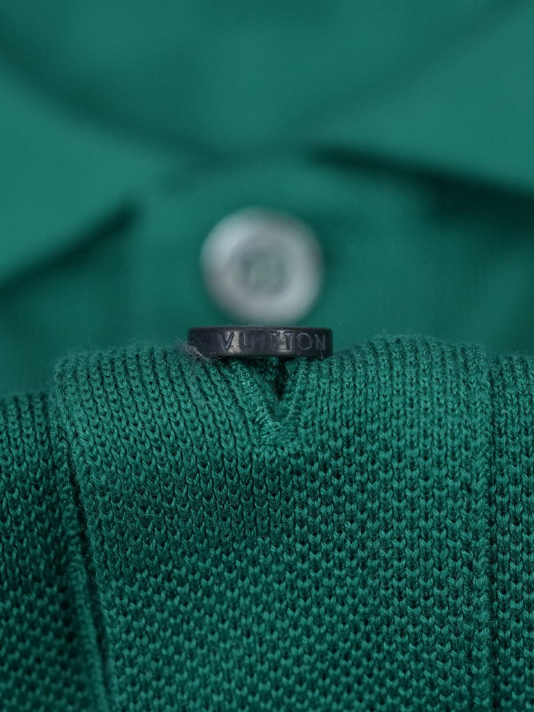 Louis Vuitton Half Damier Pocket Polo Green