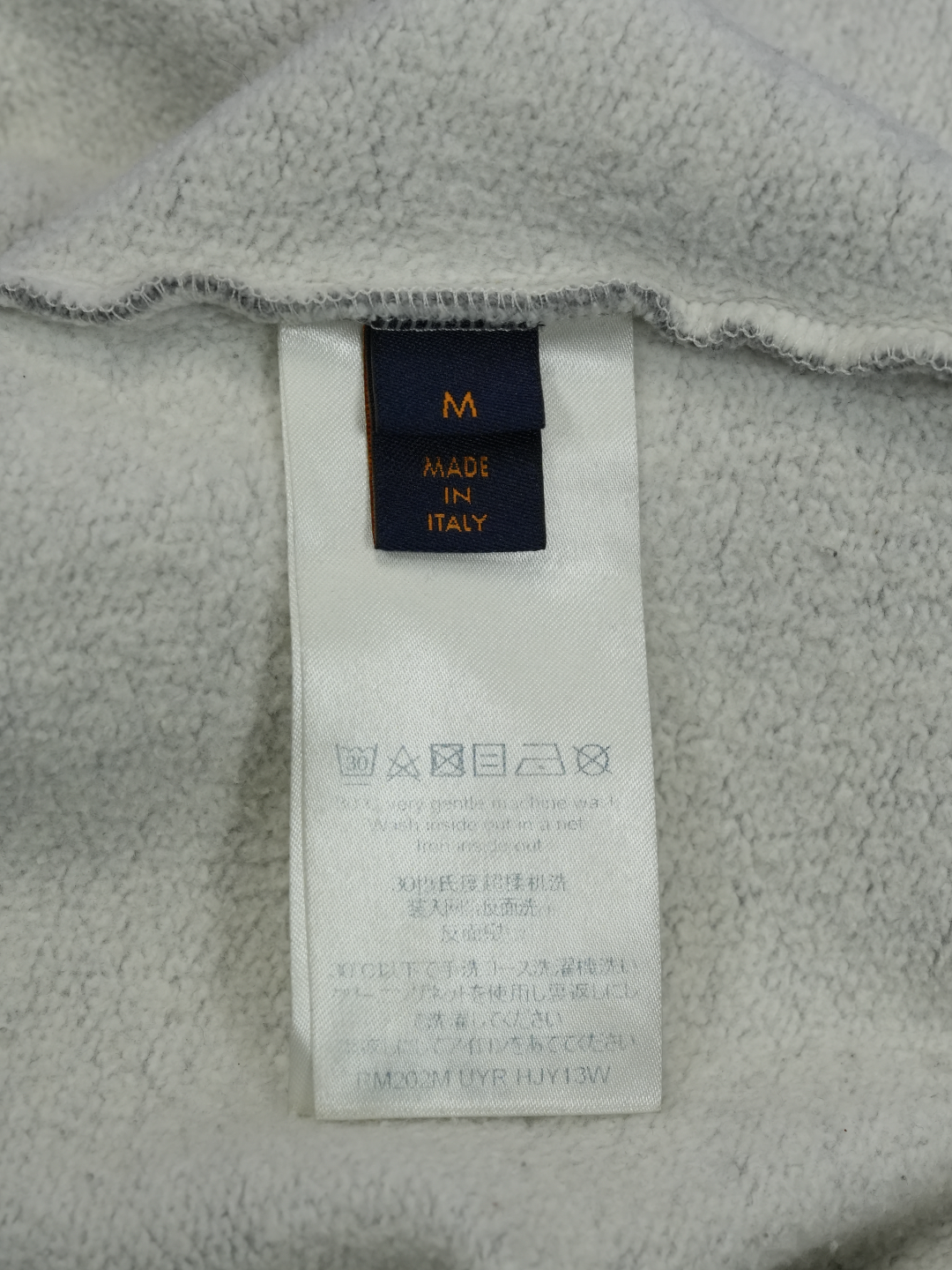 Louis Vuitton / Nigo Squared LV Sweatshirt Gris Clair