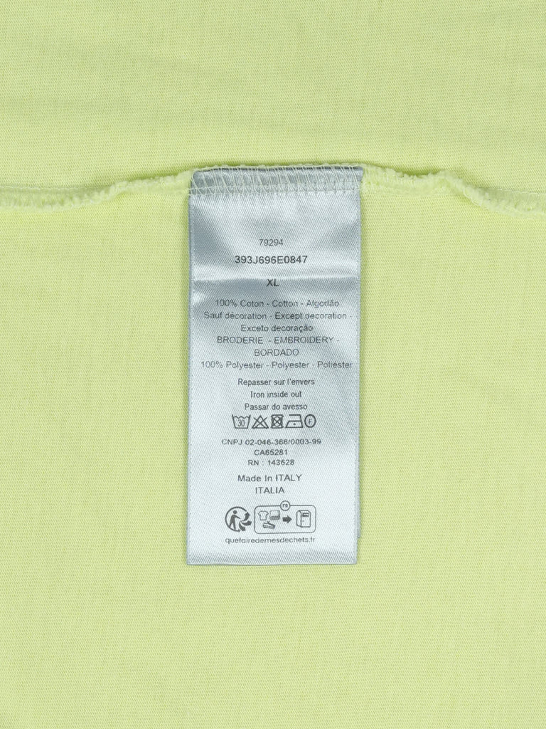 Dior Relaxed Fit T-Shirt Yellow