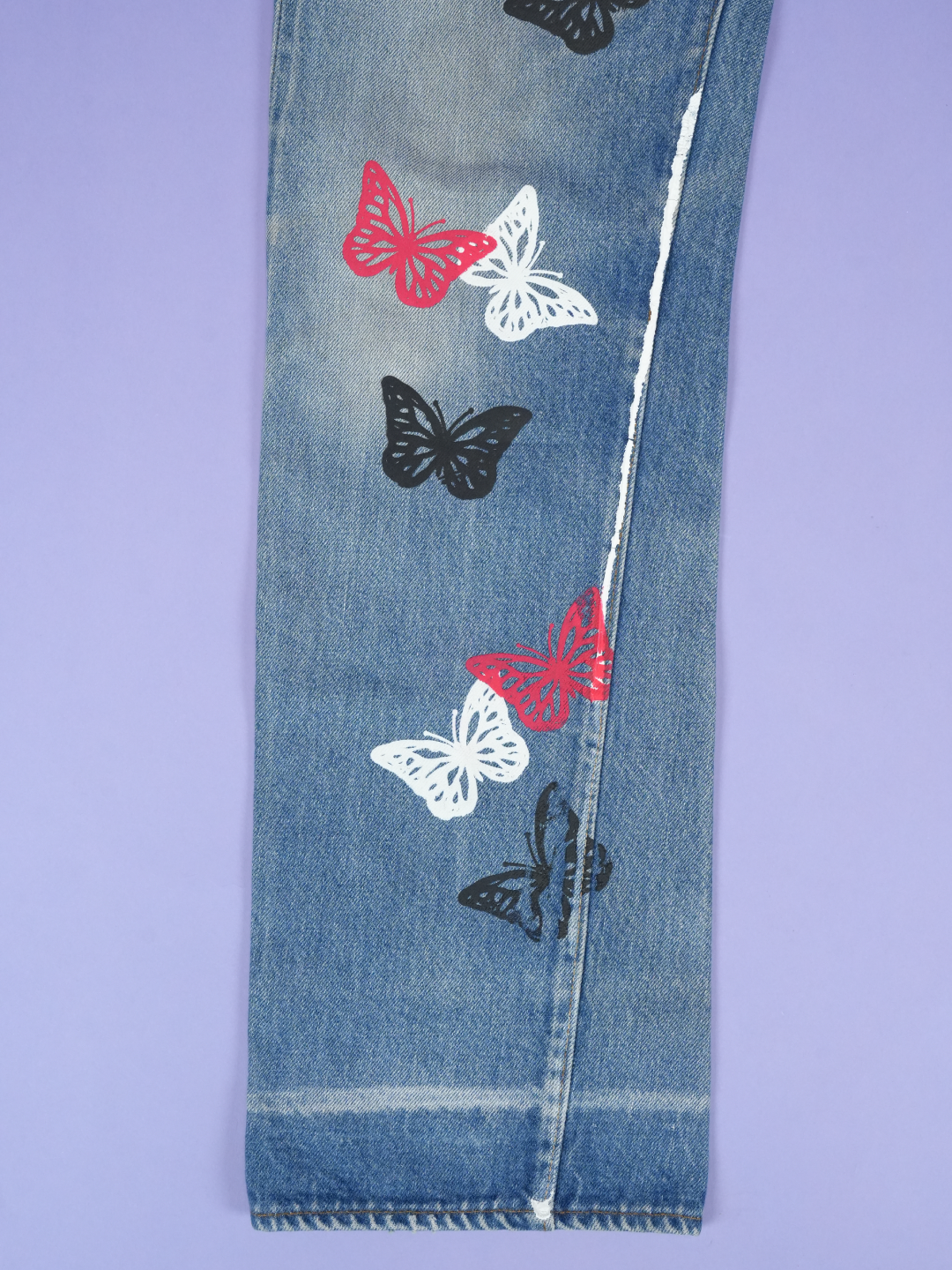 About Dreams Levi's Butterfly Jeans Blue