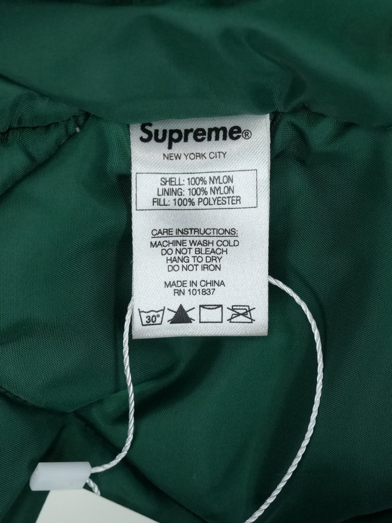 Supreme Puffy Hockey Pullover Green