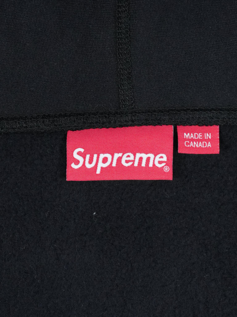 Supreme / Swarovski Box Logo Hooded Sweatshirt Black