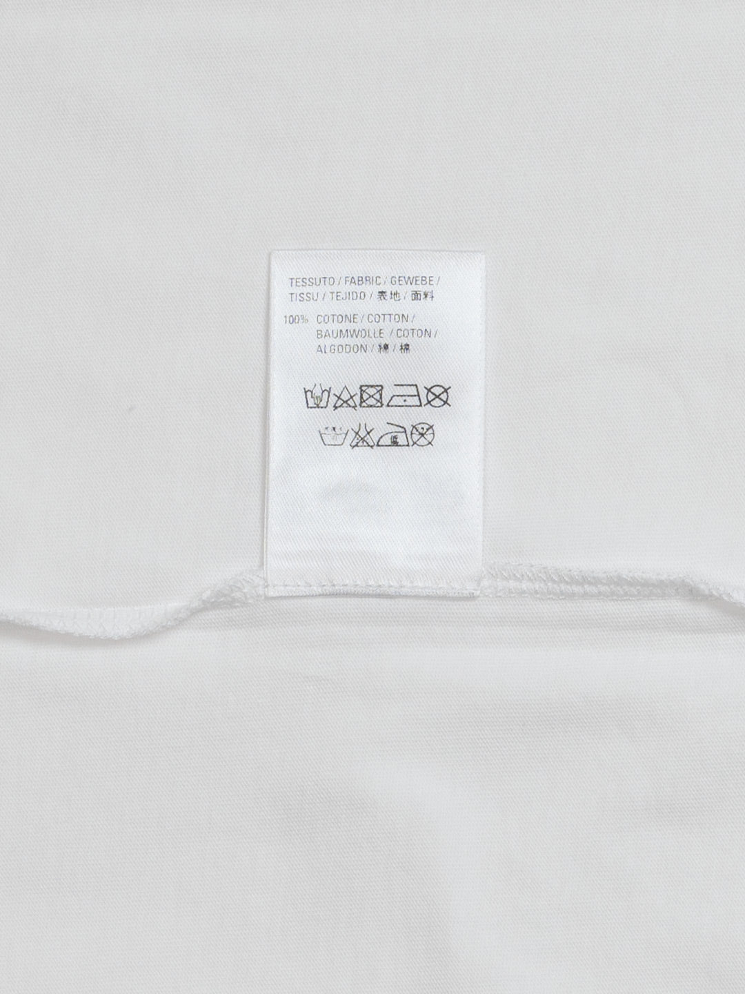 Balenciaga Small Logo Print T-Shirt White