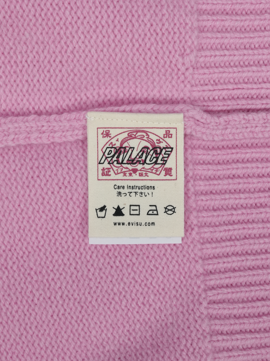 Palace / Evisu Seagull Knit Pink Nectar