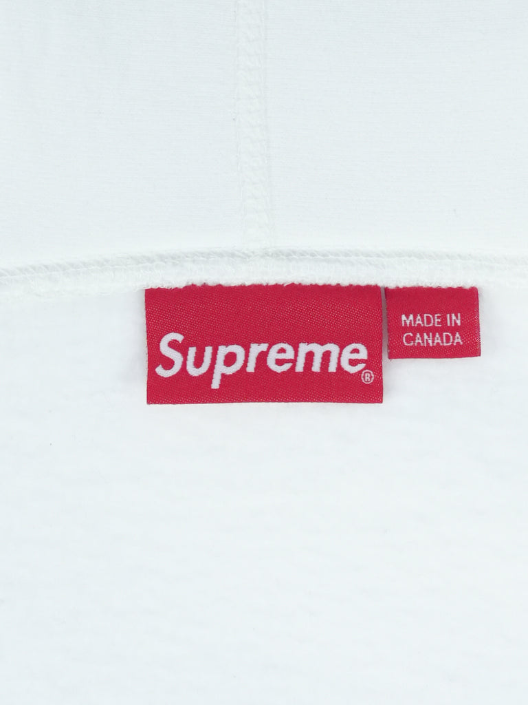 Supreme Box Logo Hooded Sweatshirt (FW23) White