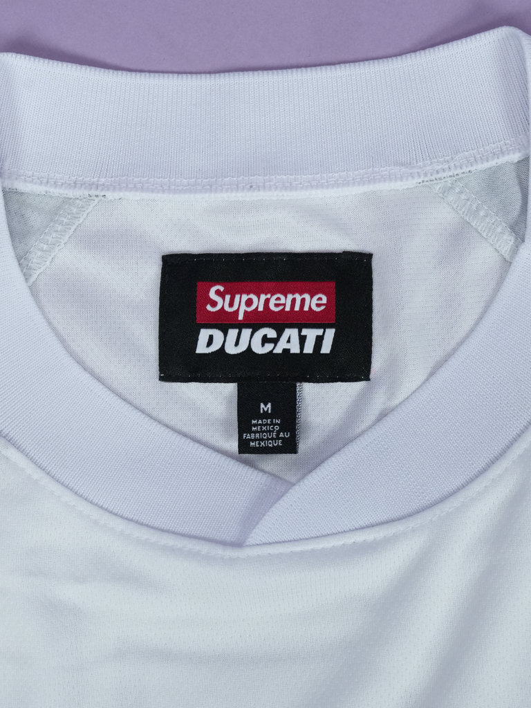 Supreme / Ducati Soccer Jersey White