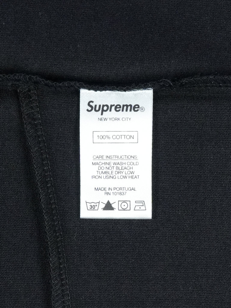 Supreme / CDG Split Box Logo Tee Black