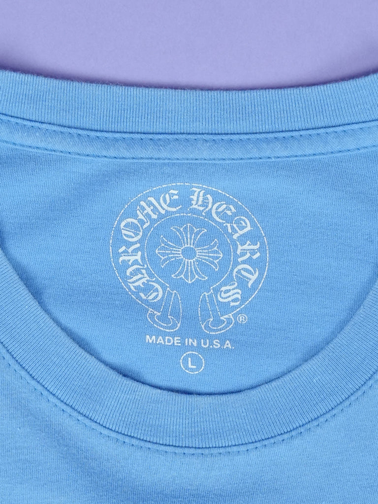 Chrome Hearts Miami Exclusive L/S T-Shirt Blue