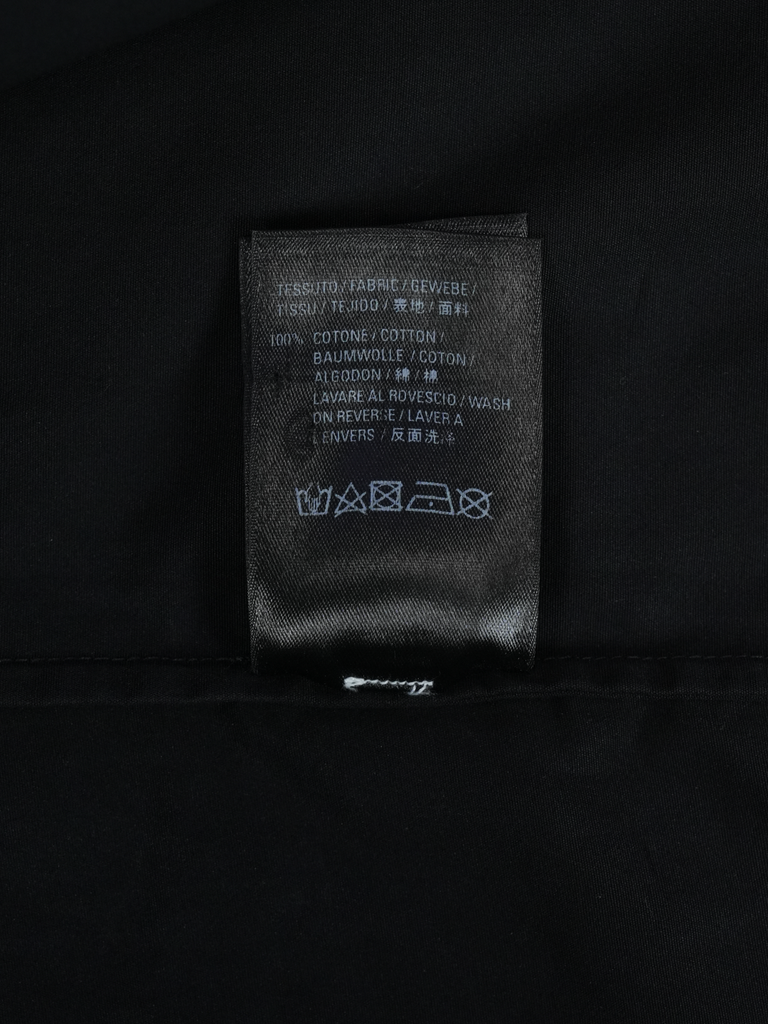 Balenciaga BLNCG News 24/7 Button Shirt Black