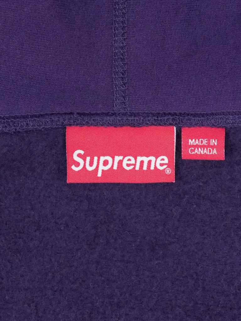 Supreme Box Logo Hooded Sweatshirt (FW23) Dark Purple