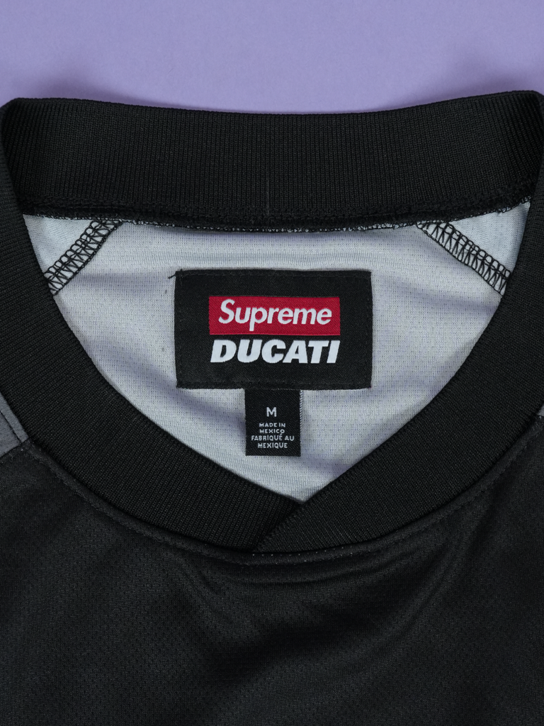 Supreme / Ducati Soccer Jersey Black