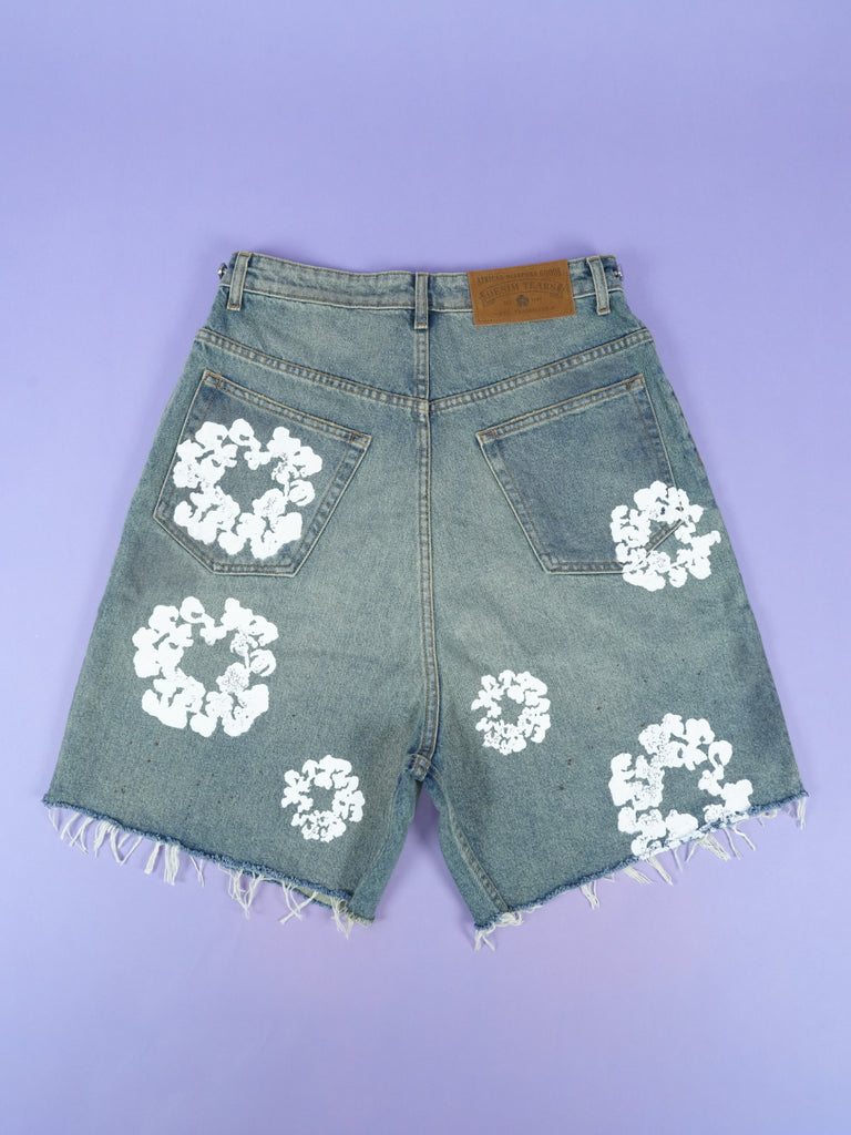 Denim Tears Wreath Short Dirty Wash