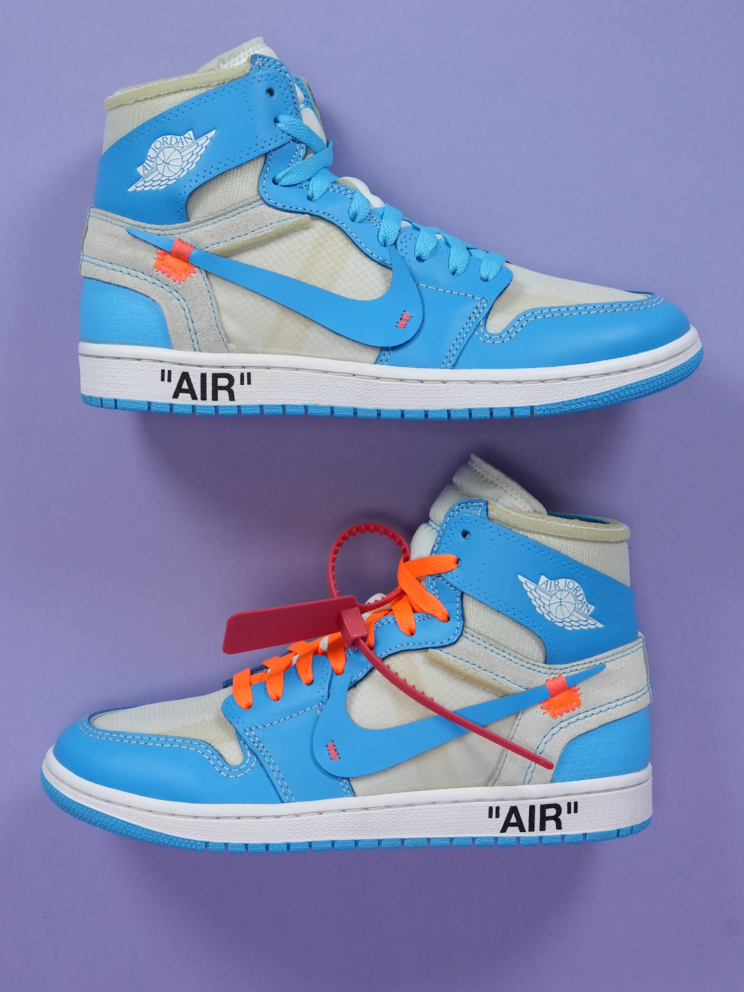 Jordan / Off-White 1 Retro High University Blue