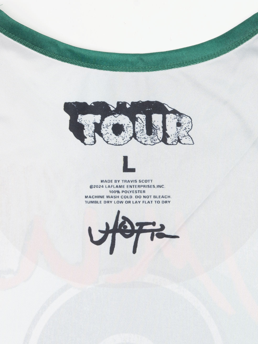 Travis Scott Portugal Soccer Jersey Green/White