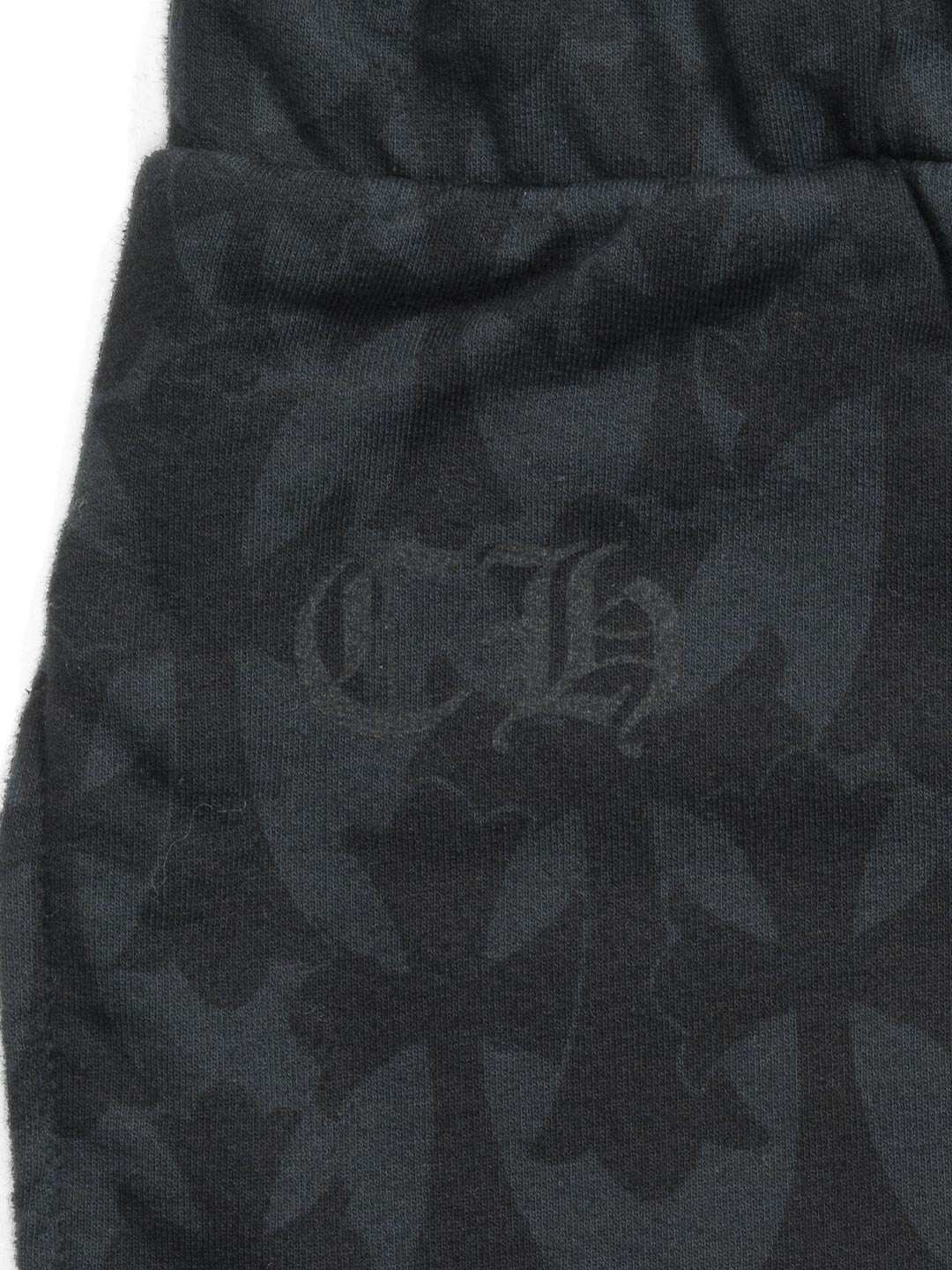 Chrome Hearts Cemetery Print Shorts Black