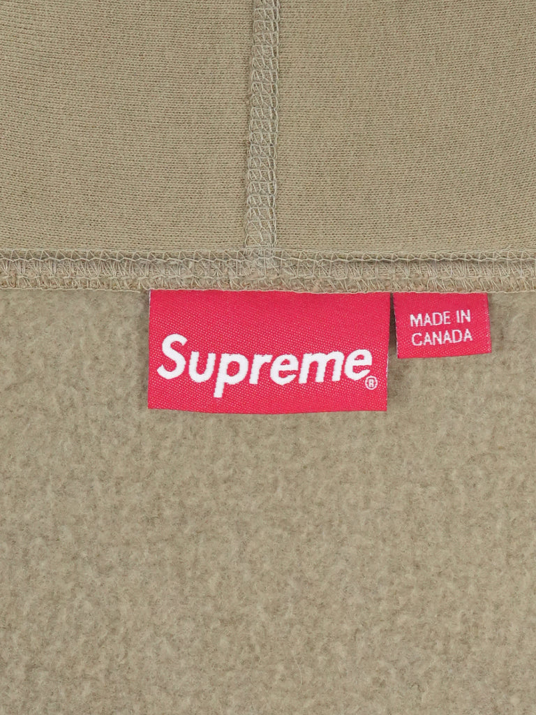 Supreme Box Logo Hooded Sweatshirt (FW23) Dark Sand