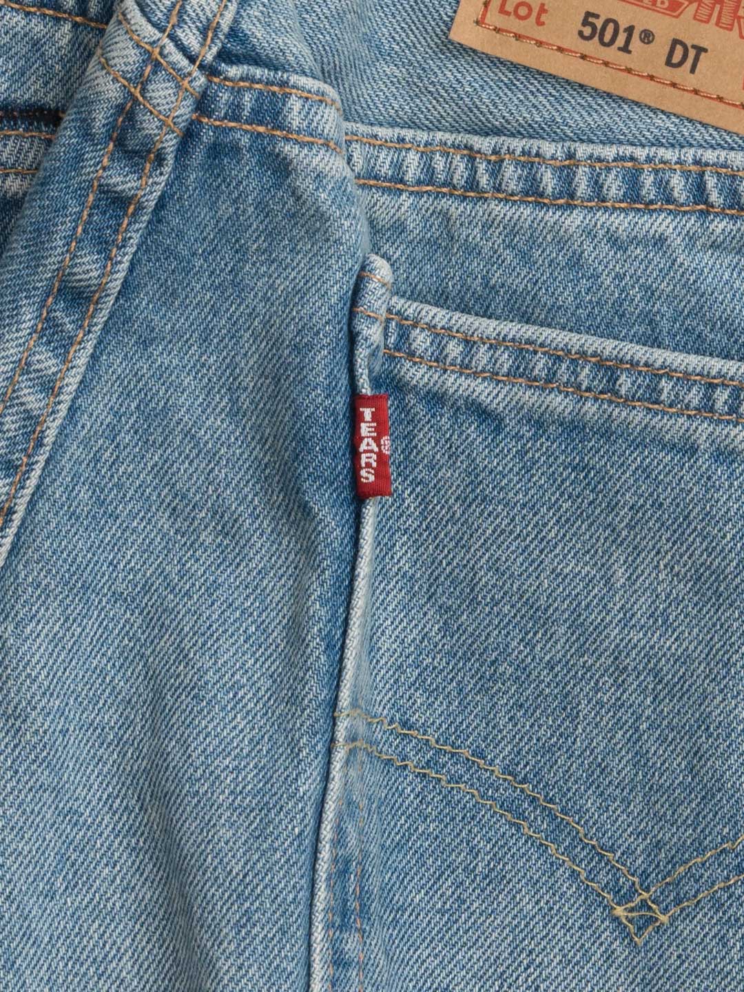 Denim Tears / Levi's 501 Cotton Wreath Jean Light Wash