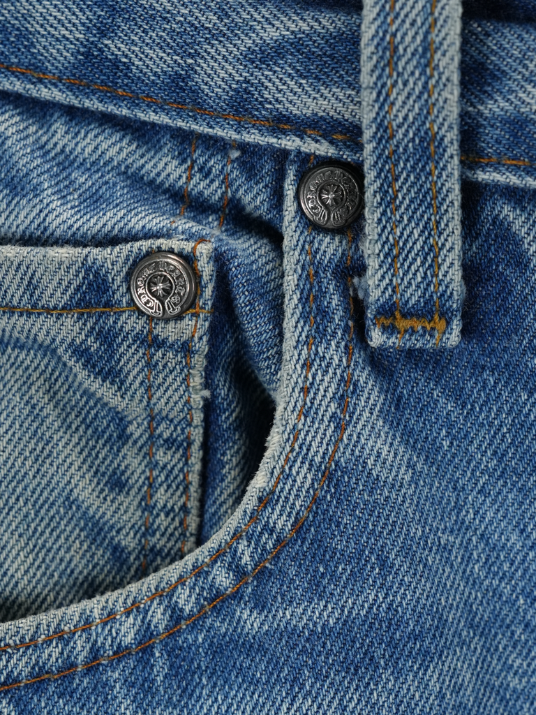 Chrome Hearts Vintage Levi's 501 Jeans Indigo