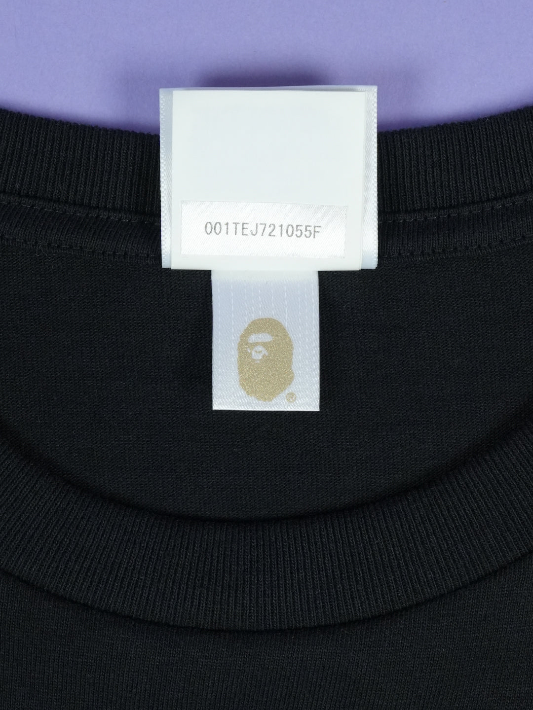 Bape Japan Culture Ape Head Tee Black