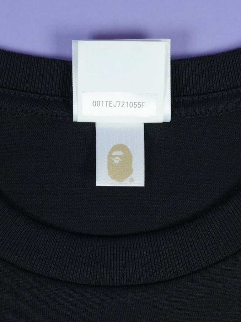 Bape Japan Culture Ape Head Tee Black