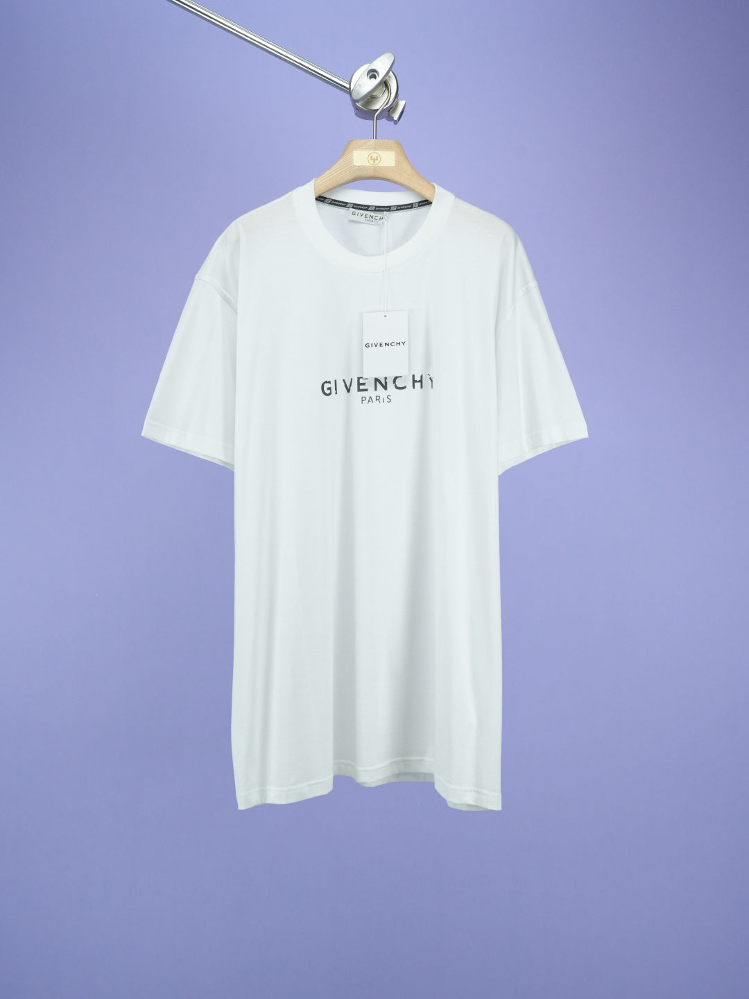 Givenchy Cracked Logo T-Shirt	White