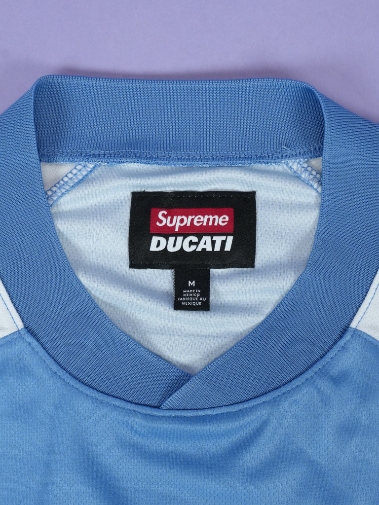 Supreme / Ducati Soccer Jersey Blue