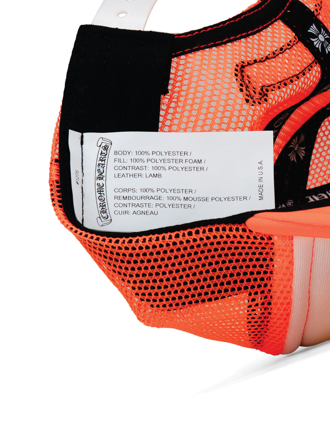 Triple Cross Trucker Hat Orange
