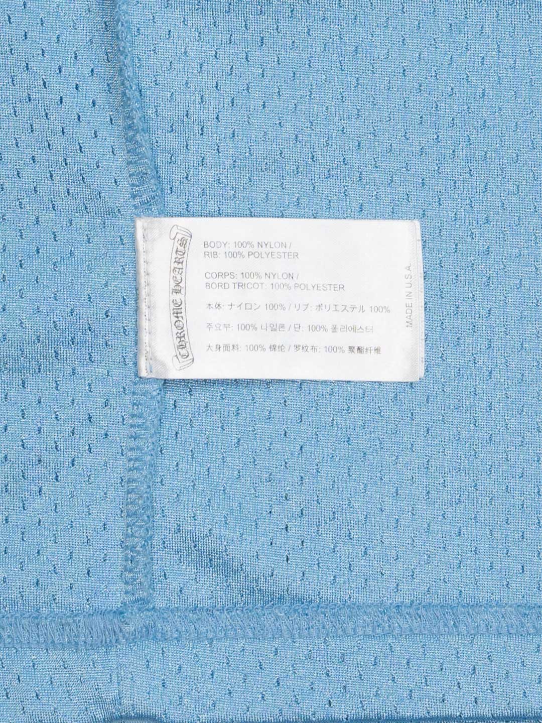 Chrome Hearts Sports Mesh Warm Up Jersey	Blue